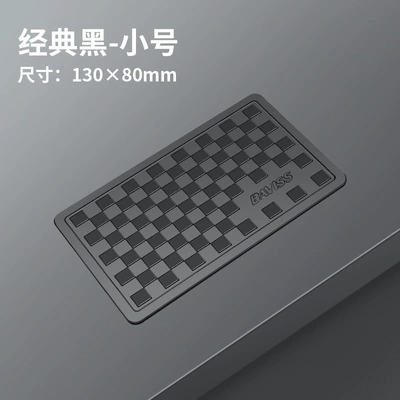 Bevis Car Dashboard PU Anti-Slip Mat for Mobile Phones, High-Temperature Resistant Car Decoration Storage Mat, Manufacturer's In-Stock Product (Anti-slip mat) - b-006-classic-black-small-size-standard