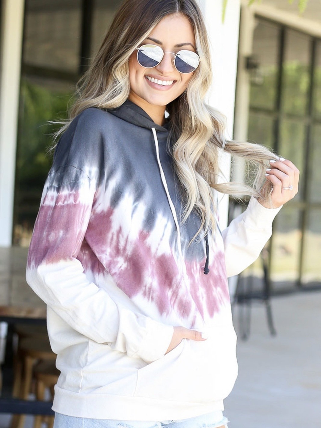 European and American cross-border new small sweatshirt 2024 spring and summer casual sweatshirt Sumaitong long-sleeved printed top for women