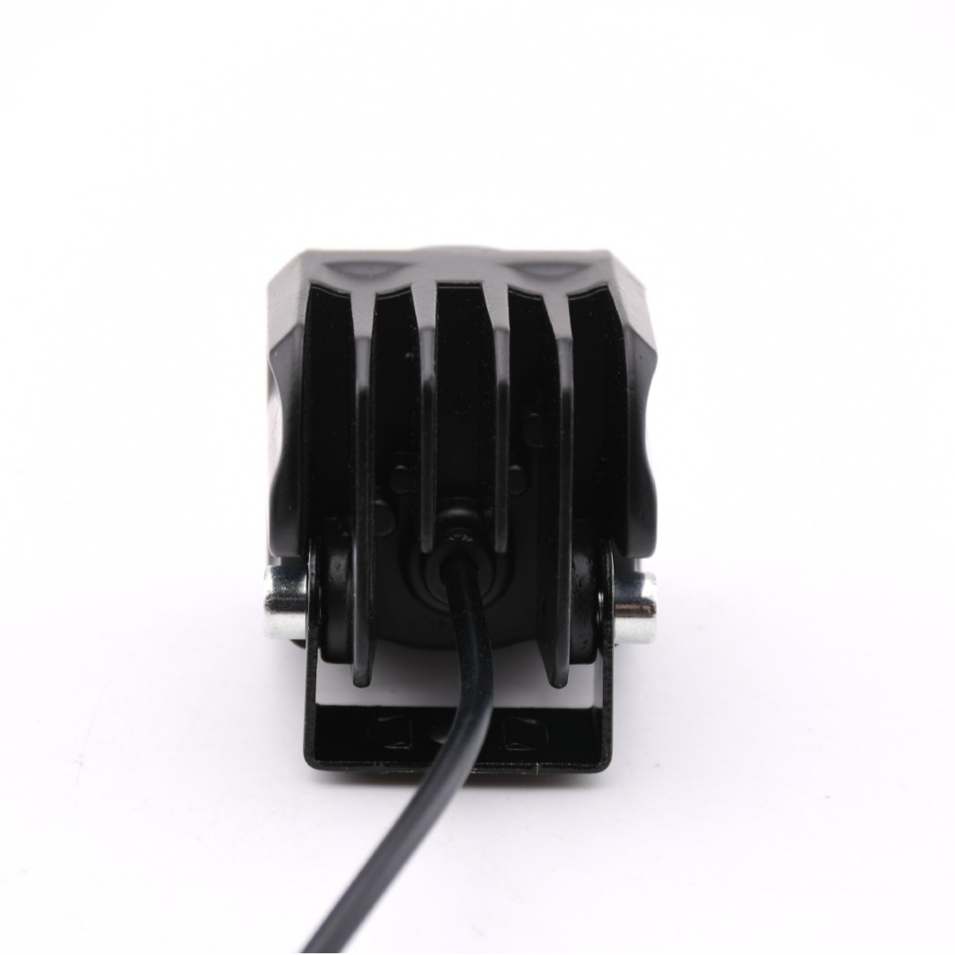 Motorcycle spotlight 20w auto luz de trabajo 4D lente de cañón láser vehículo de niebla todoterreno transformación de luz eléctrica image 2
