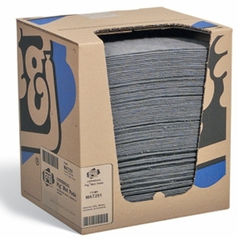 纽匹格PIG4合1通用吸收棉MAT251工业重型万能吸收垫水油化学溶剂