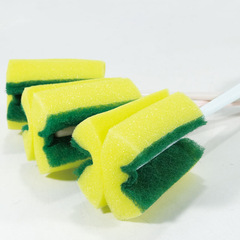 Gadget for cleaning cups small brushes, water cup cleaning brush long handle, stain removal, milk bottle brush, sponge cup brush, wholesale