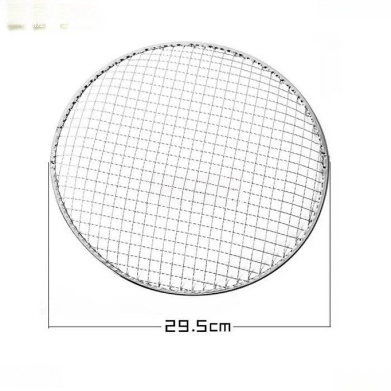 Оптовая продажа одноразовых сеток для гриля для приготовления на открытом огне, круглых и квадратных, без мытья.