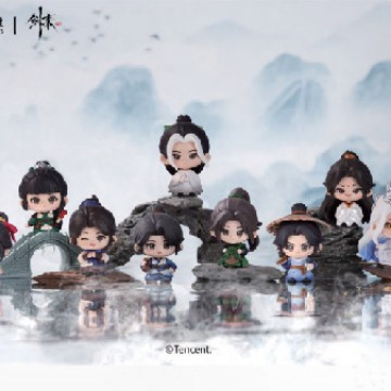 正版新品剑来q版盲盒系列动漫潮玩周边手办礼物可爱玩偶桌面摆件