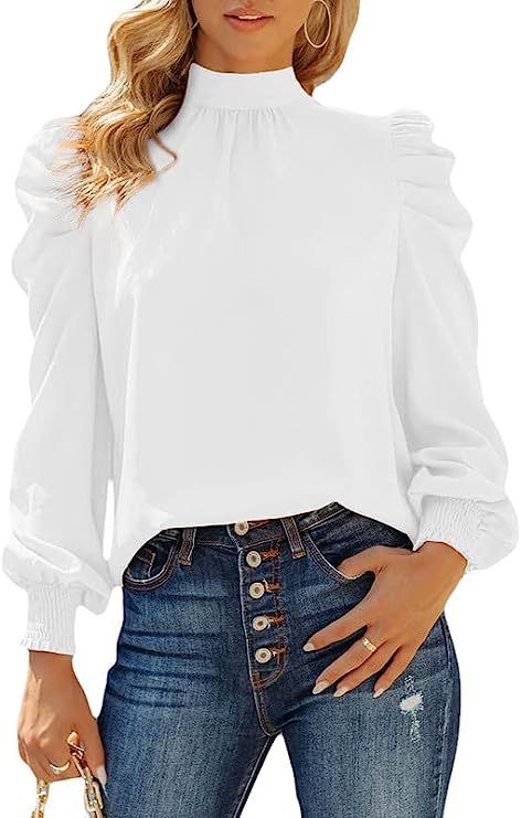 Women's Blouse Long Sleeve Blouses Casual Elegant Solid Color display picture 2