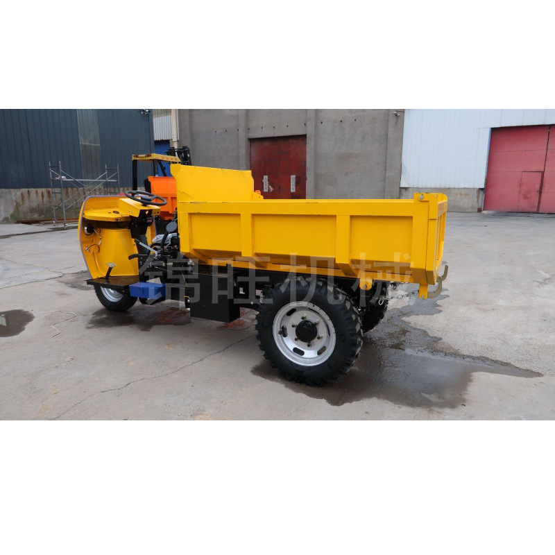 Vehículo de transporte de carga doméstico de alta potencia, camión de volcado diesel de granos agrícolas para el transporte del sitio de construcción