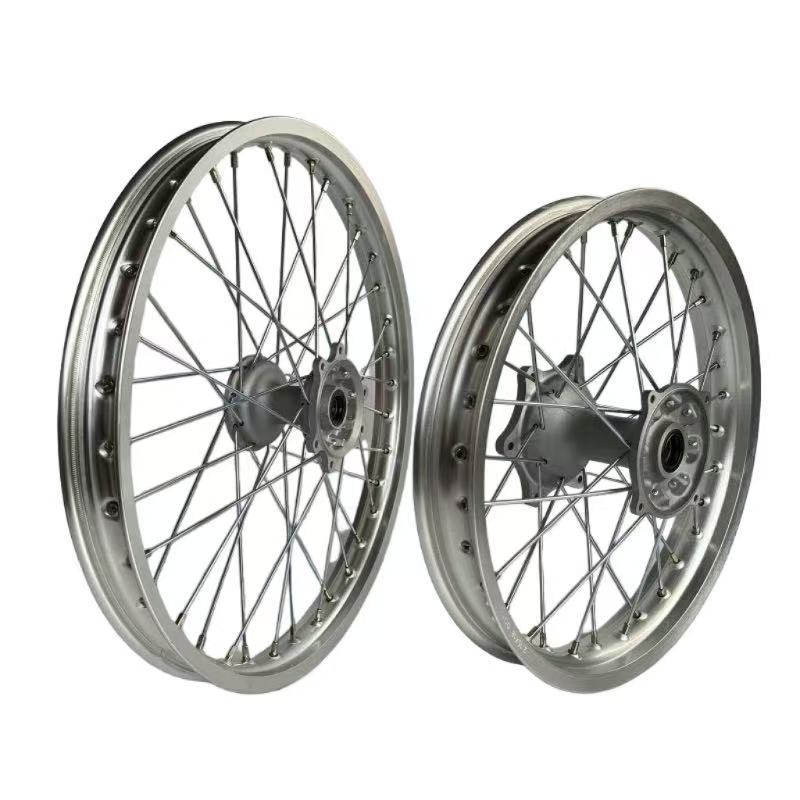 Zhenglin Mx6 M7 Huayang T4 Rogue Wolf Cross-Country Motorcycle Front 21 Rear 18inch Aluminum Alloy Wheel Rim Assembly