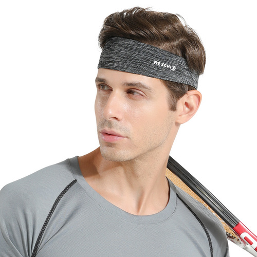 Lei Qi sweatband men's outdoor cycling ice silk breathable fitness running basketball antiperspirant sweat-absorbent headband sports headband