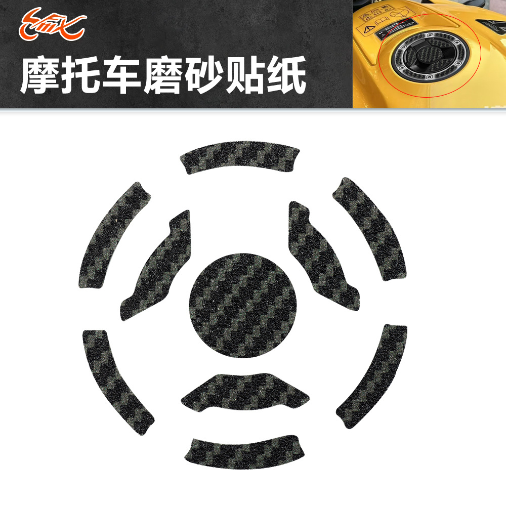 Adhesivos de fibra de carbono para motocicletas Triumph Street Triple 765 RS 2023