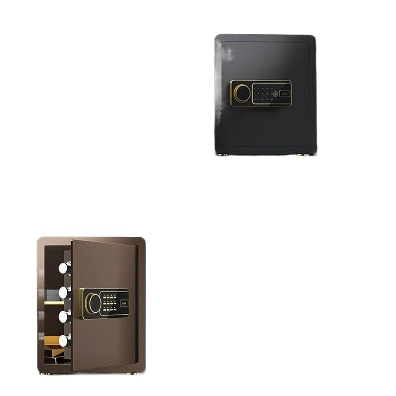 Small fingerprint safe mini -home entry safe -breaking security household office small office storage box