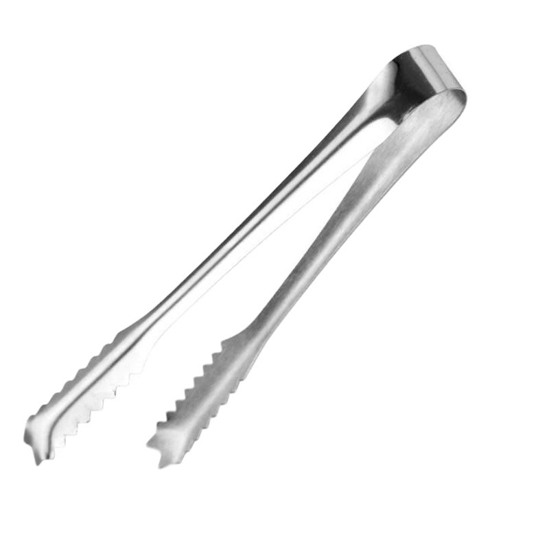 Stainless Steel small size Sugar Clip Kitchen Supplies Food Clip Mini Bar Ice Food Clip Ice Clip Plated Color