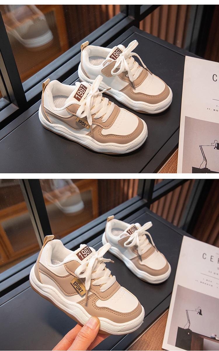 Children's Sports Shoes 2023 New Spring and Autumn Boys' Board Shoes Girls' Breathable Casual Shoes Middle and Big_voghion.com