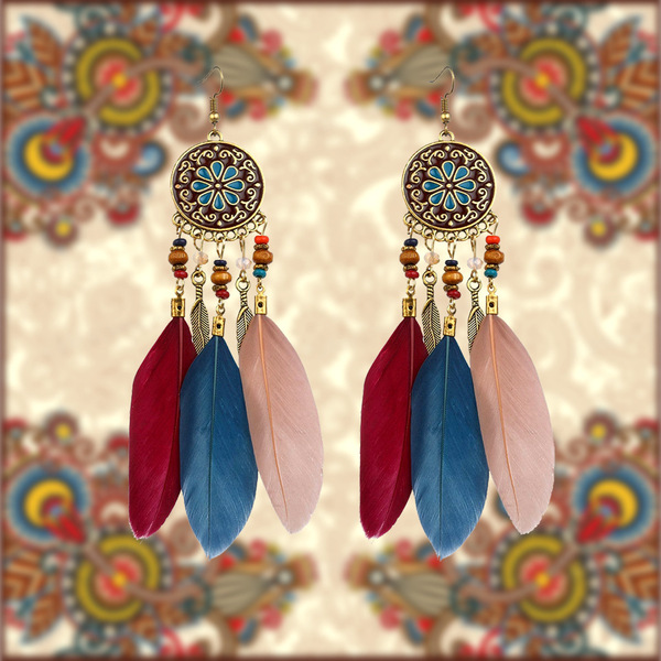 retro earrings