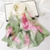 Green ink lotus green