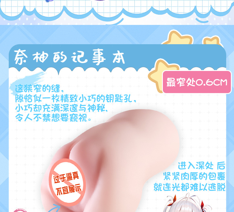 Jiuai Naiyou Male Masturbator Airplane Cup with Vaginal and Buttocks Mold in TPE — detail image 6