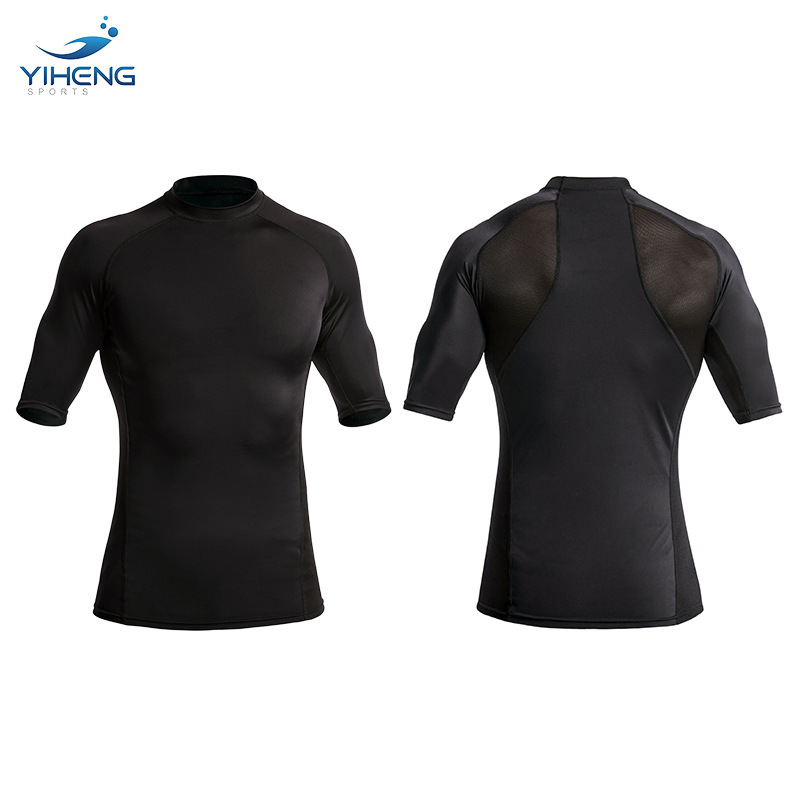 Cross-border sun protection quick-dry diving suit, jellyfish suit top for swimming, surfing, snorkeling, motorboating, and windsurfing, Lycra suit