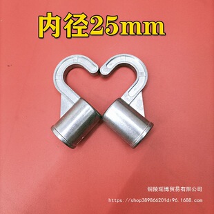 Hook Accessories Aluminum Alloy Parts Simple Wardrobe Thickened Card Wardrobe Hook Rod Hook Hook Aluminum Alloy Thickened Hook