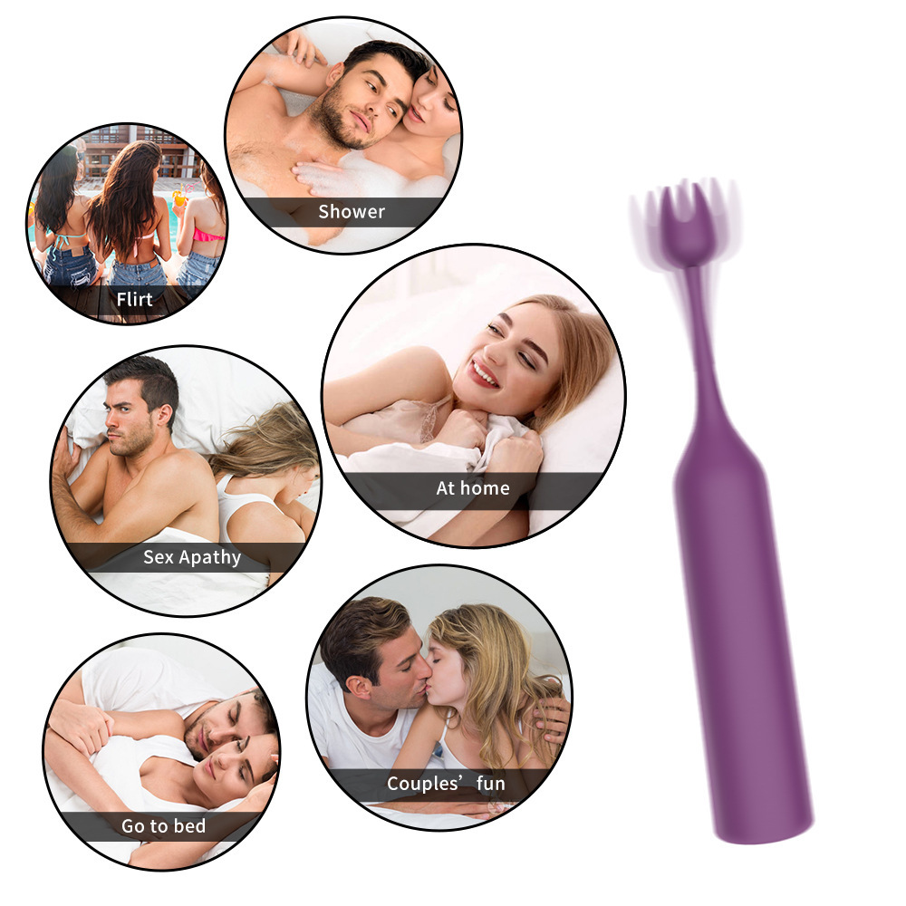 High Frequency Honey Bean Vibrator For Female Clitoral Massage_voghion.com