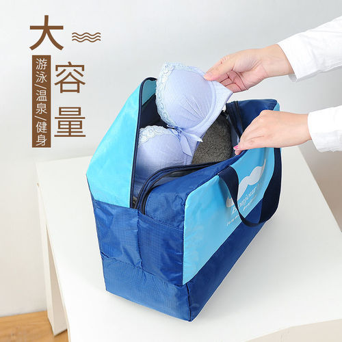 Fitness swimming bag, wet and dry separation yoga bag, lightweight travel bag, organizer bag, portable large-capacity waterproof beach bag