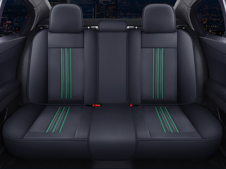 New Nappa Leather Car Seat Cushion Leather Four-Season Universal Breathable All-Inclusive Seat Cover Cross-Border Amazon Wholesale Ventilation