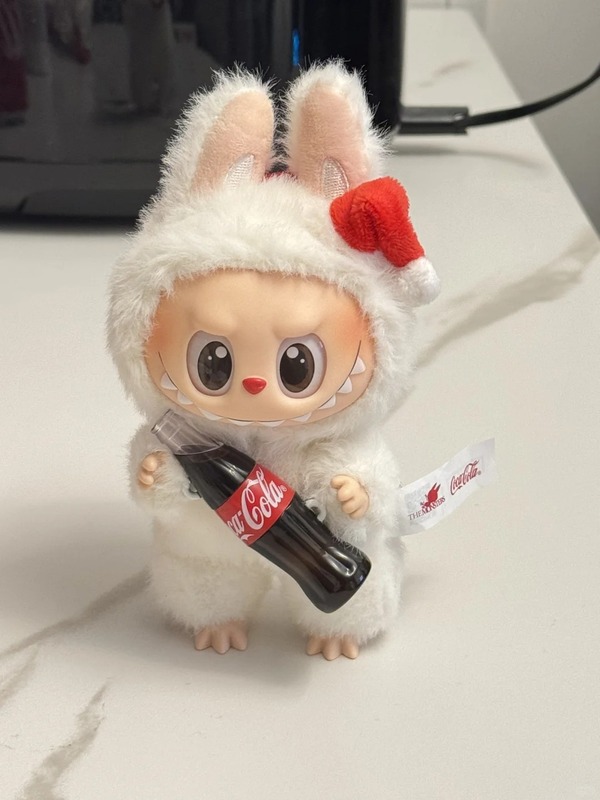 【在庫あり】新作 LABUBU 高品質フライドポテトバーガーシリーズ ブラインドボックス ビニールフェイスぬいぐるみ|undefined