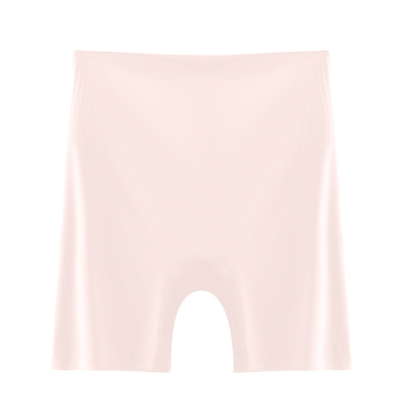 Plus tamaño sin costuras de seda de hielo pierna plana vientre que forma los pantalones ropa interior de las mujeres de cintura alta postparto fuerte cintura de plástico que forma los pantalones entrega de una sola pieza de las mujeres