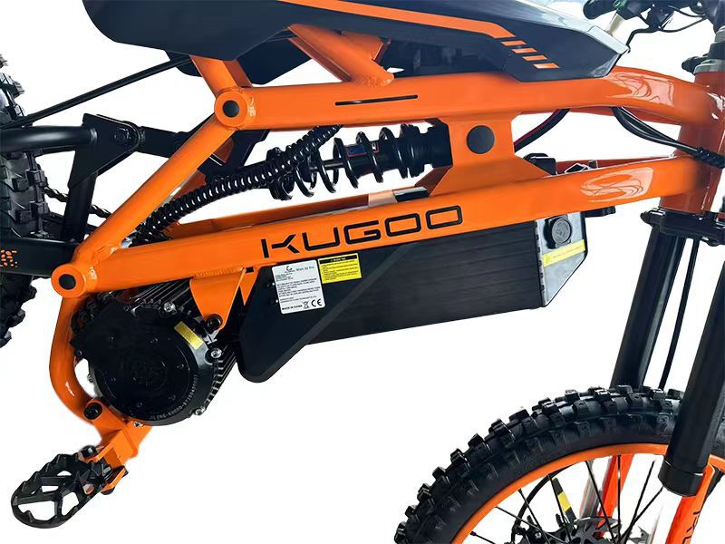 Kugoo Wish 02 Pro Electric Motorcycle 2500W 60V 27Ah Electric Bicycle Exclusively for Cross-Border Sales