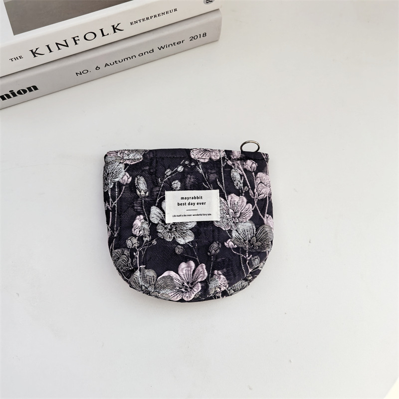 60g Weight Canvas Lining Material Zipper Closure Type / Strap Type Cosmetic Bag Bags Type Daily, Street, Shopping Occasion Corduroy Material Leopard Pattern All Seasons Season Women's Gender Elegant, Streetwear Style Square Shape Small Size Elegant Streetwear Leopard Corduroy Square Makeup Bags 19