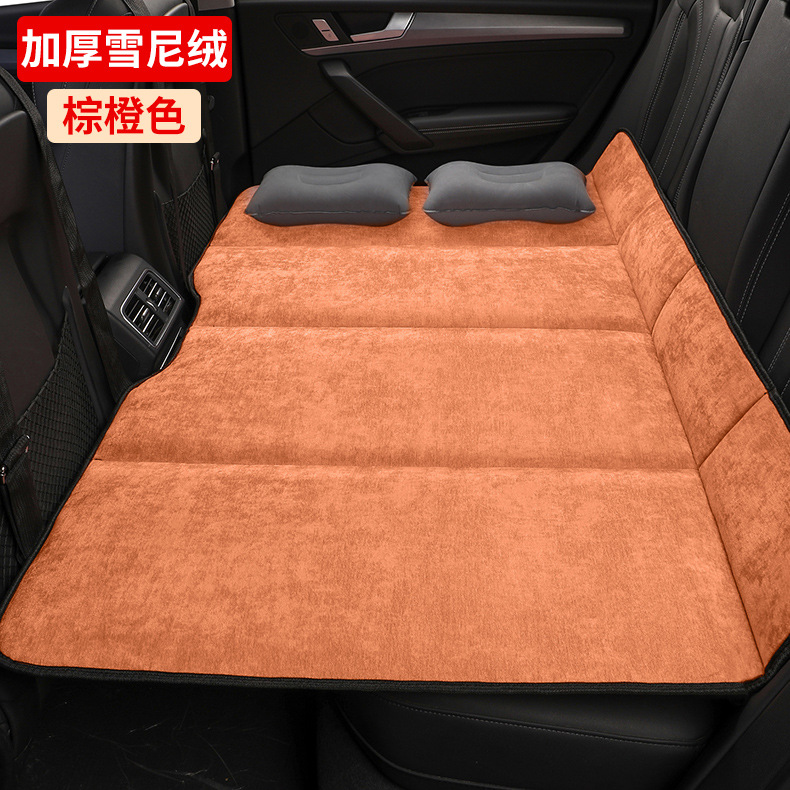 Car Rear Seat Sleeping Pad, Foldable Car Travel Bed, Suv Back Seat Sleeping Tool for Kids in the Car