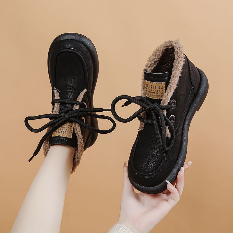 Martens, warm winter low boots, 2023 collection