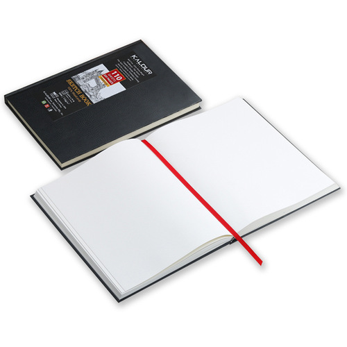 KALOUR Sketchbook 2 8.5*11inch 110 pieces of writing paper hard-sided colored lead hand-painted Women's Day gift