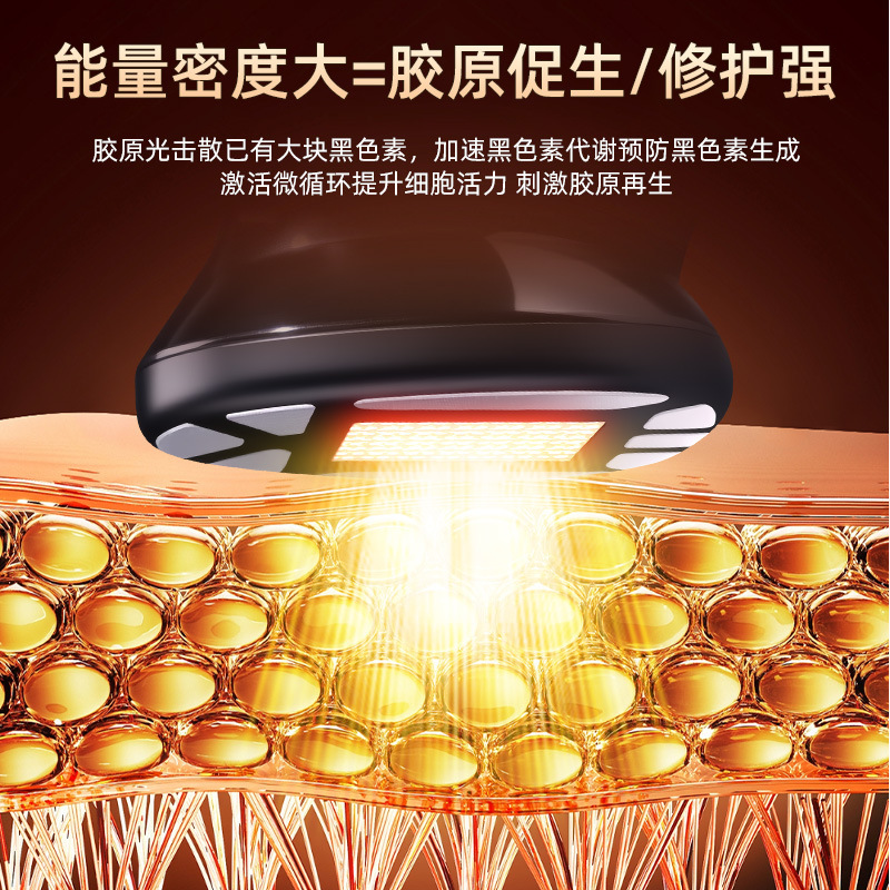第三世代とかわいい経皮コラーゲン美容器具フルフェイスライトラインリフティング家庭用大型アイロン美顔器|undefined