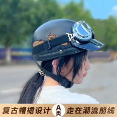 新国家規格電動自転車ヘルメット、バイク用ハーフヘルメット、男女兼用、四季通用、カップルモデル、オートバイ安全ヘルメット、ライディング用