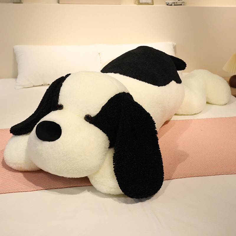 Perro dormido, peluche, animales al por mayor, juguetes lindos, almohada de peluche, almohada de peluche, cama de perros, niñas