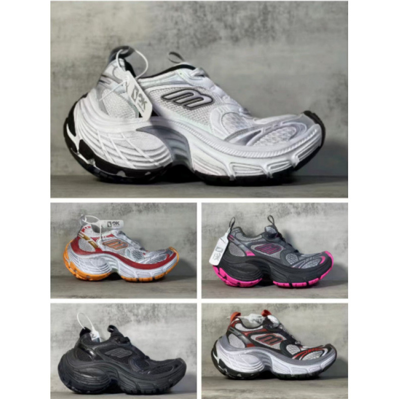 Paris 12th generation thick-soled height-increasing unisex dad shoes, tire-style casual, trendy, fashionable, athletic, and running shoes