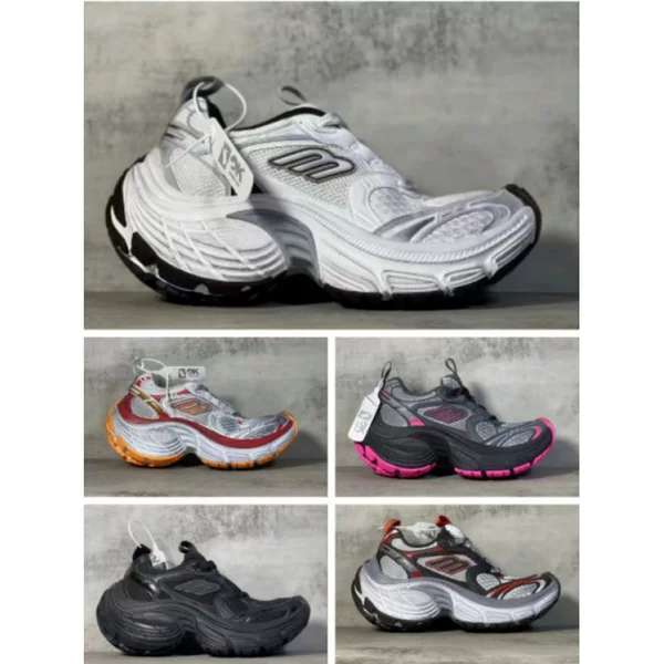 Paris 12th generation thick-soled height-increasing unisex dad shoes, tire-style casual, trendy, fashionable, athletic, and running shoes