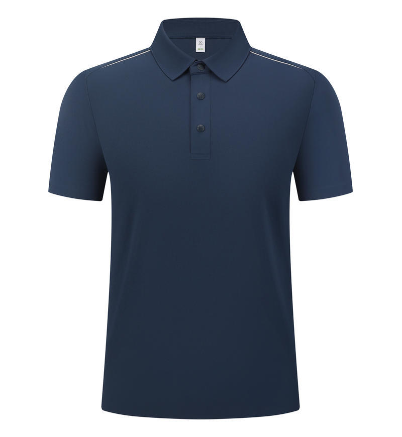 Ropa de trabajo camisa polo 180 g brocado de amoníaco rápida sensación de secado frío logotipo de impresión de polo deportivo sin marca