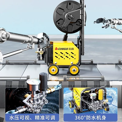 Car washing machine: Gun, High-Power Household Car Washing