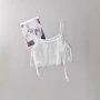 可调蕾丝时髦甜美吊带
