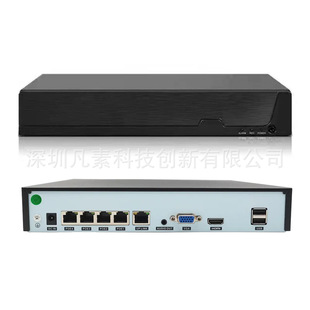 Xiongmai 4-way POE-powered NVR network hard disk video recorder 4K monitoring host face recognition xmeye POE