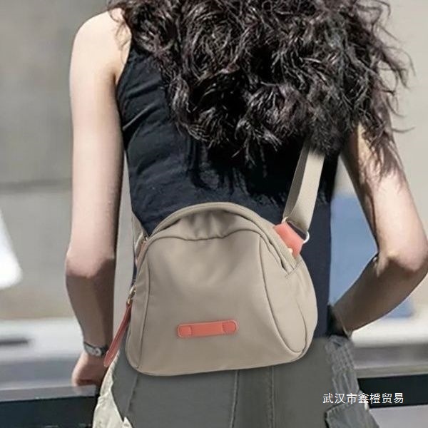 包包新款高颜值韩版休闲包百搭斜跨女包时尚大容量贝壳包轻便防水