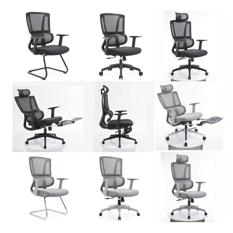 Office Chair Staff Chair Swivel Chair Comfortable Sedentary Computer Chair Mesh Supervisor Work Chair Reception Meeting Chair Staff Chair