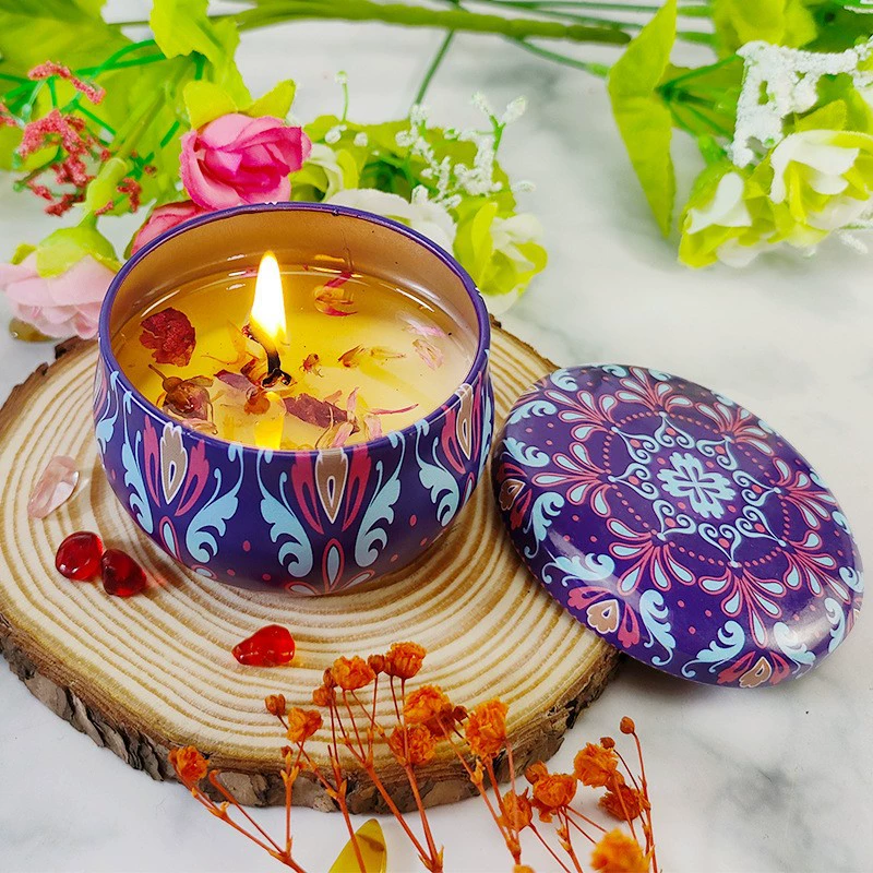 Флорель aromatherapy ароматическая свеча с цветочным ароматом, декоративная банка или набор подарков, несколько цветочных запахов