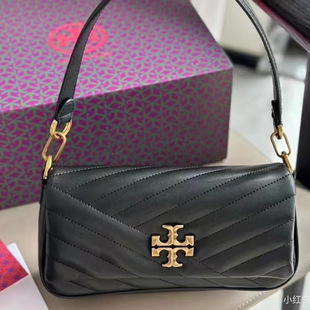 Popular Tortyburch Baguette Lambskin Armpit Bag, Fashionable and Versatile One-Shoulder Crossbody Bag, Satchel Small Square Bag for Women