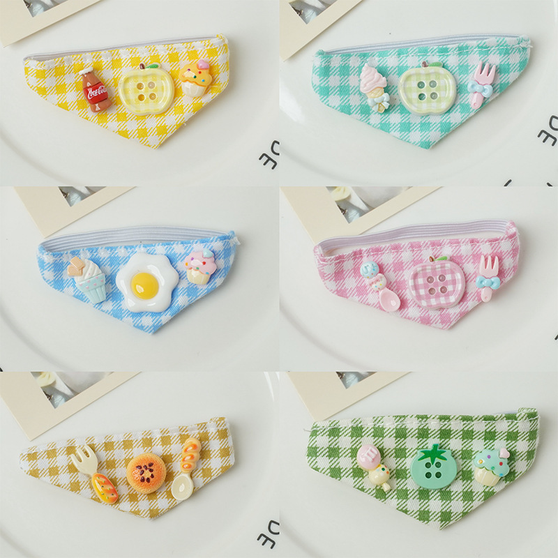 10Cm15Cm Doll Bib Triangle Scarf Self-Deprecating Bear Bib Super Cute Doll Clothes Doll Decoration Accessories Manufacturer