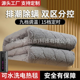 Seasonal Blanket Cross-Border Wholesale Single Double Dual-Control Intelligent Timed Heating Pad Electric Mattress Pet Electric Blanket