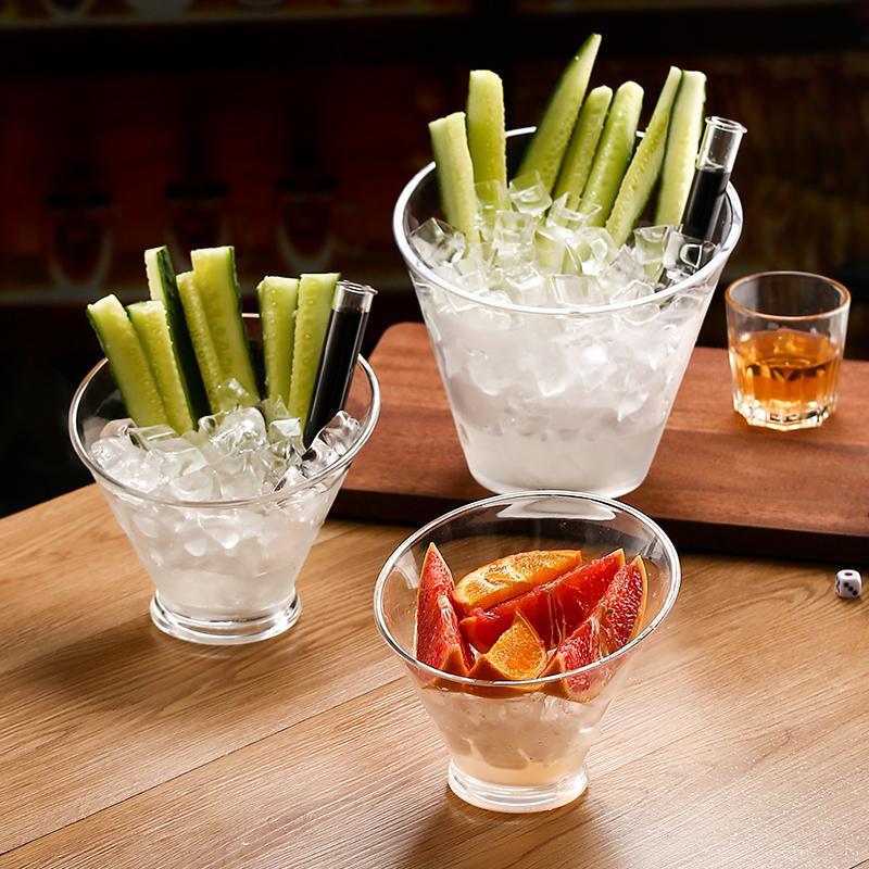 Japanese style cucumber cup acrylic snack plate diagonal bowl dried fruit plate bar ktv chilled mustard cucumber container Japanese style cucumber cup acrylic snack plate diagonal bowl dried fruit plate bar ktv chilled mustard cucumber container