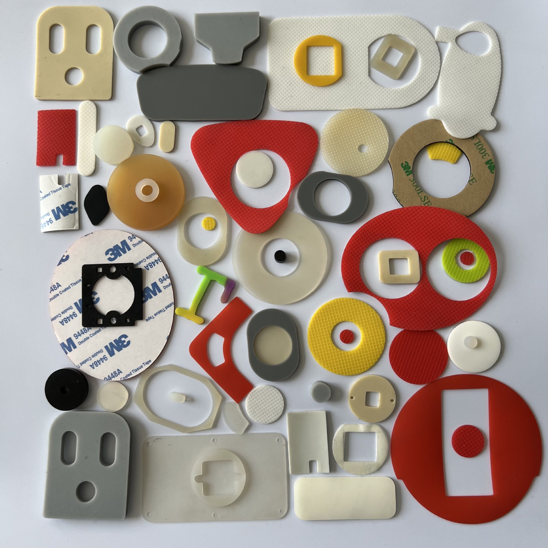 各种颜色硅胶垫 隔热硅胶垫片 耐高温硅胶垫 防水硅胶圈 量大价优