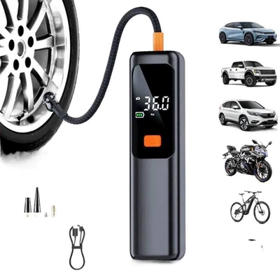 gauge, small tire inflator – Hava nasosu