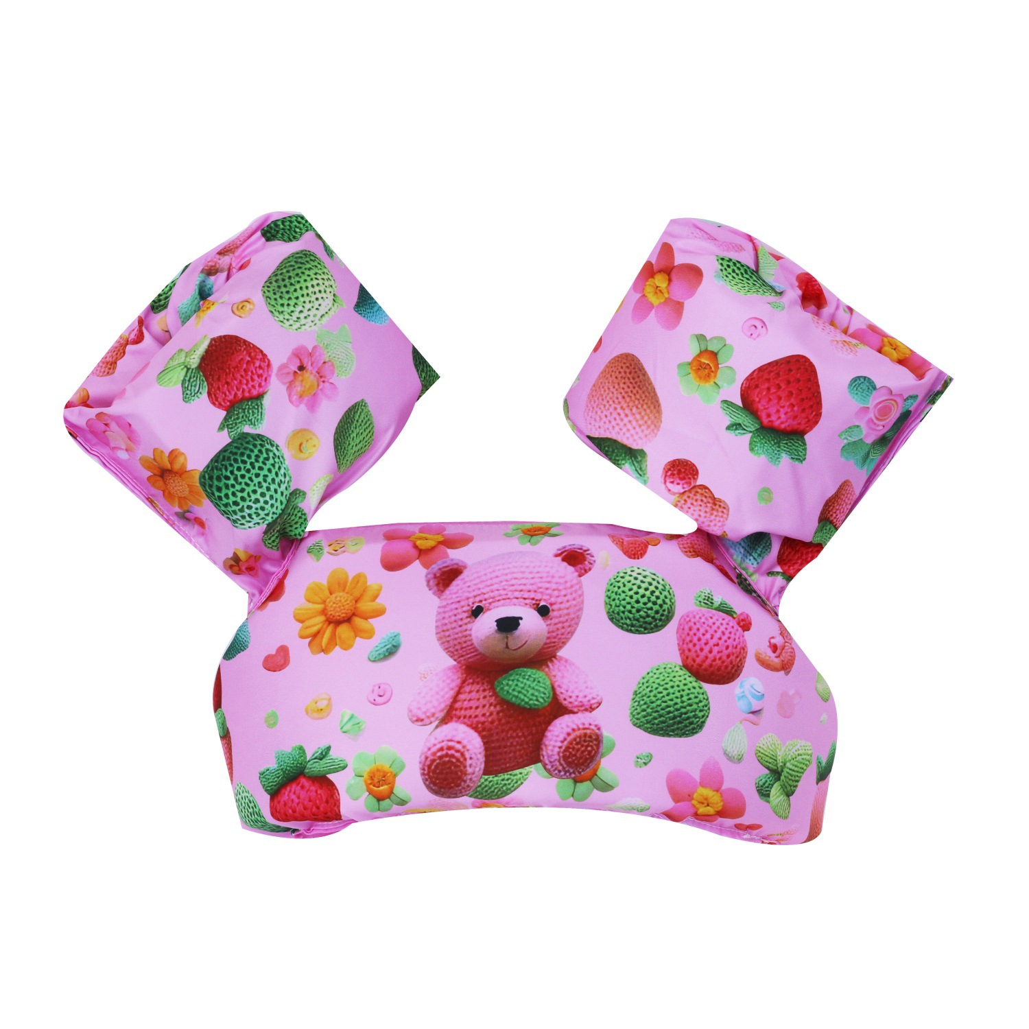 新型子供用ライフジャケット水泳腕輪浮き輪浮き輪赤ちゃん漫画水袖泡浮き服ベスト