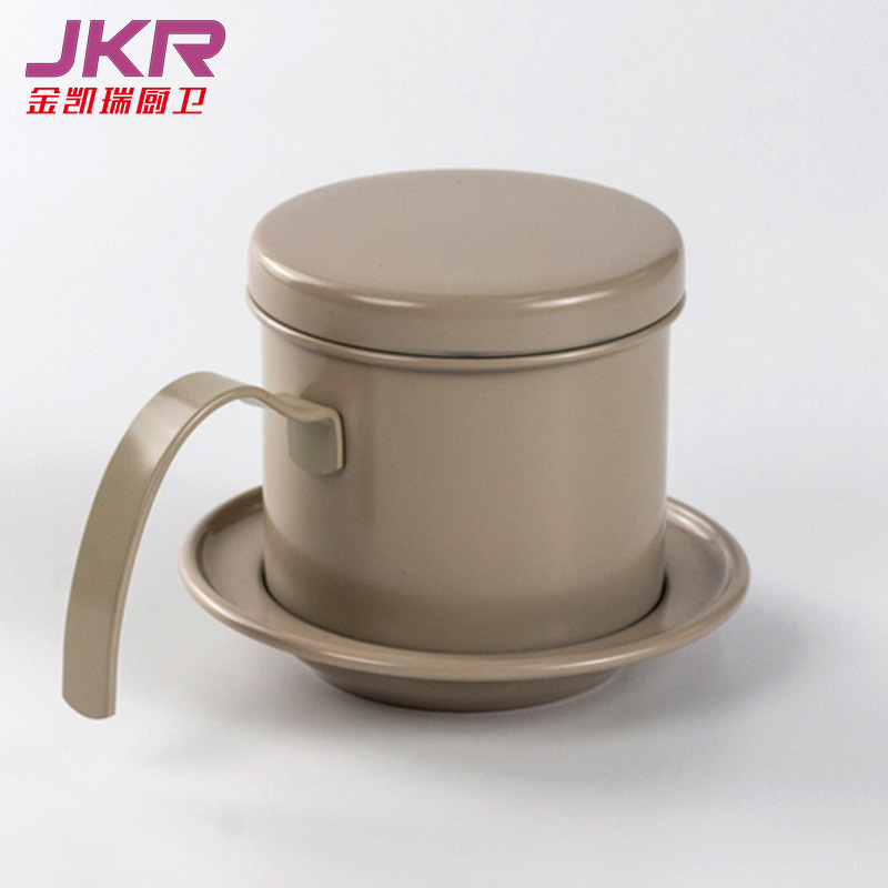 Stainless steel Vietnam drip pot household American drip pot wholesale drip hand coffee filter cup drip pot